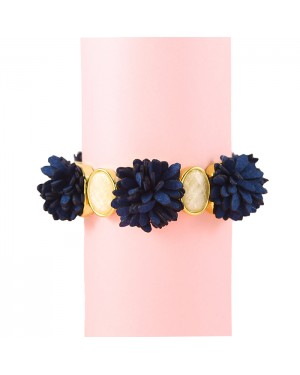 Blue Flowers Bracelet